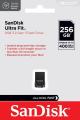 SanDisk memory stick USB ULTRA Fit SDCZ430 256GB 3.1 Flash Drive 400MB/s. 