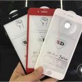 5D Curved Tempered Glass for I Phone 7 , 8. 