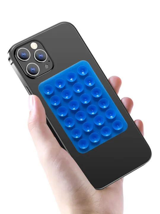 (Preorder)FONKEN%20Mobile%20Suction%20Cup%20Phone%20Holder%2024%20Particles%20Square%20Silicone%20Suction%20Cup%20Leather%20Case%20Motor%20Holder%20Tray%20Silicone%20Suction%20Cup%20Universal%20Single%20Side%20-%20Image%205