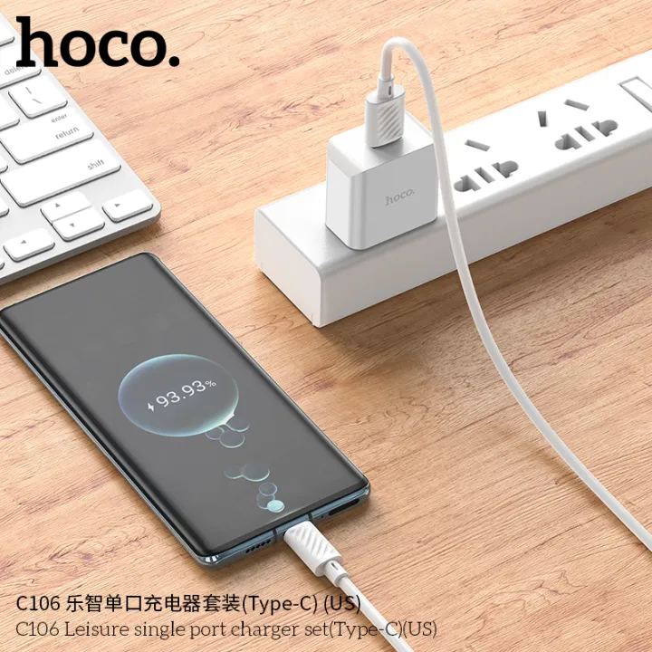 Hoco%20C106%20Leisure%20single%20port%20charger%20set(Type-C)%20-%20Image%206