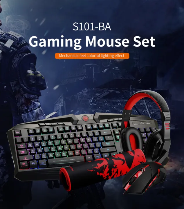 Redragon%20S101-BA%204%20in%201%20Wired%20Gaming%20Mouse,%20Keyboard,%20Headset%20and%20Mousepad%20Combo%20(Black)%20-%20Image%208