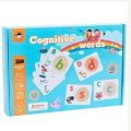 Cognitive words Alphabet paired card. 