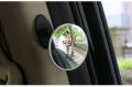 1 PC Car Back Seat Rear Passenger Get Off B-pillar Small Round Mirror Eliminate Blind Spot Dead Zone Mirror. 