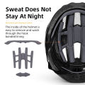 (Preorder) ROCKBROS Night Cycling Helmet Safety Helmet With Bicycle Warning Light Bicycle Helmet With USB Rechargeable Light Helmet Light စက်ဘီးဦးထုပ်. 