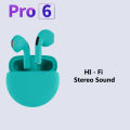 Pro 6 Bluetooth Headset (Green). 