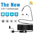 7mm Android Endoscope Camera Mini Micro, USB, Type C Waterproof LED Inspection Camera. 