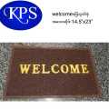 Welcome Floor mat ခြေသုတ်ခုံ ဆိုဒ်သေး(14.5"x23"). 