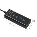High Speed 4 Port USB 3.0 Multi HUB Splitter Expansion USB Hub for Desktop PC Laptop Adapter USB HUB. 