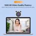 Panda 1080P HD Webcam Web Camera Built-in Microphone Auto Focus Webcam Full HD Camara. 