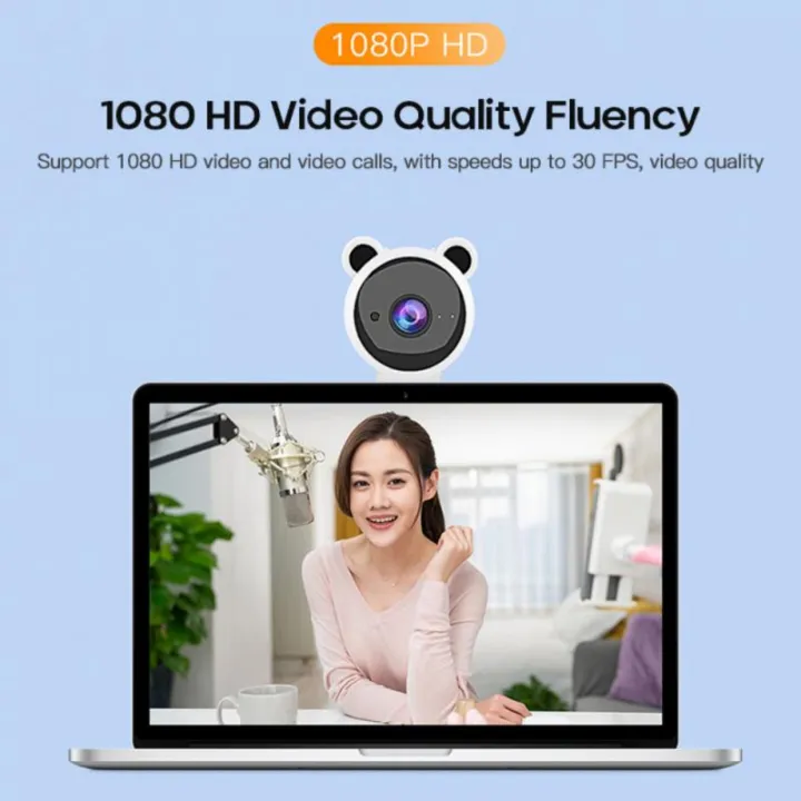 Panda%201080P%20HD%20Webcam%20Web%20Camera%20Built-in%20Microphone%20Auto%20Focus%20Webcam%20Full%20HD%20Camara%20-%20Image%206