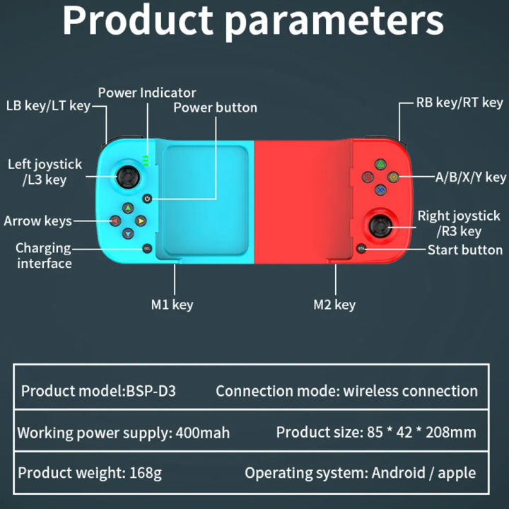 D3%20Type-C%20Telescopic%20Mobile%20Phone%20Gamepad%20Bluetooth-compatible%205.0%20Wireless%20Game%20Controller%20Joystick%20for%20Switch%20host/PS3/PS4/Android%20HID/PC%20Windows7/8/10%20-%20Image%206