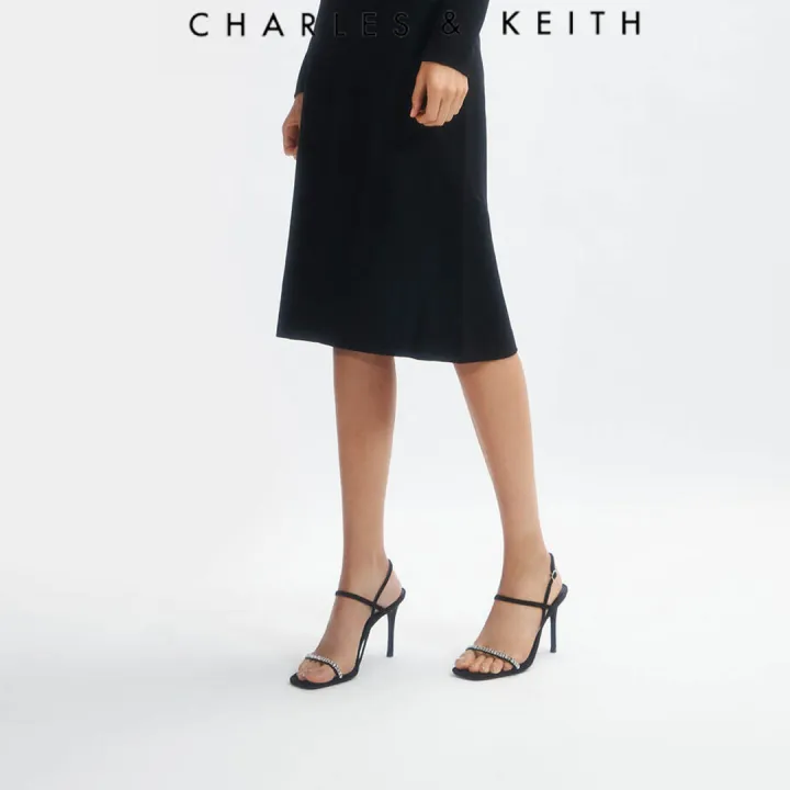 %5BCharles%20&%20Keith%5D%20Singapore%20Preorder%20Textured%20Gem-Embellished%20Strappy%20Sandals/%20Fashion%20/%20Women%20/%20Shoes%20/Heeled%20Sandals%20-%20Image%207