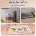 (Preorder) Homemi Electric Food Warmer Pad, Silicone Roll-up Warmer Pad, 3-level temperature adjustment, Model HM0065-P-WH. 