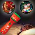 Christmas Children's Projector Flashlight,Christmas Toy Projection Flashlight,24 Christmas Pattern Projection lamp,Santa Patterns Bedtime Cognition Fun Torch Education. 