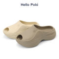 (Preorder) Hello Polo sandals, big toe shoes, 3.6 cm thick heels, soft shoes like stepping on poop, lightweight, non-slip, all occasions, women, suitable for the season HP8020  အမျိုးသမီးစီးကွင်းထိုးဖိနပ်. 