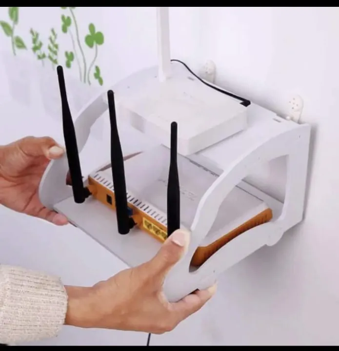 Tochange%20Hollow%20Carved%20Wall%20Mount%20Set-Top%20Box%20Storage%20Shelf%20Environmentally%20Friendly%20Wood-Plastic%20Board%20Mount%20WiFi%20Router%20Telephone%20Shelf%20Wall%20Floating%20Shelf%20For%20Living%20Room%20-%20Image%202