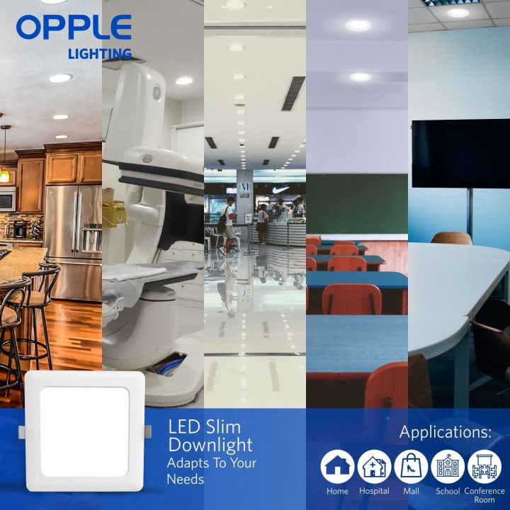 OPPLE%20LED%20Downlight%20Rc-HPF-ESII-S200-18W-3000K%20Warmwhite%20(Recessed%20Type)%20-%20Image%204