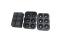 6 Cavity Round/Square Ice Cube Maker Silicone Ice Ball Maker Ice Cube Tray Mold Forms Food Grade Mold. 