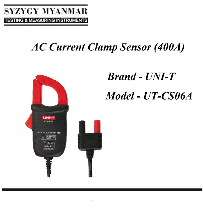 UNI-T UT-CS06A AC Current Clamp Sensor (400A) | Shop.com.mm