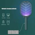 ခြင်ရိုက်ဘတ်တံ (mosquito electric swatter). 