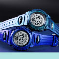 (Preorder) SKMEI Brand Children Kids Watch LED Digital Multifunction Wristwatch Waterproof Outdoor Sports Watches for Children Boy Girl 1266 အမျိုးသားဝတ်နာရီ. 