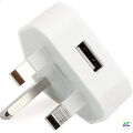 Apple 3 PIN USB to Power Wall Charger Adapter For iPhone, iPad Mini, iPod. 