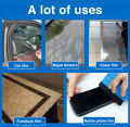 Squeegee Felt Edge Scraper | 13x8cm | Car Decals Vinyl Wrapping | Car Foil Wrapping Suede Felt Scraper | Tint Tools Pro Plastic Soft Wrapping Spatula Tool. 