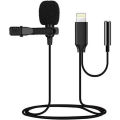 Lavalier Lightning Microphone With Female Jack. 