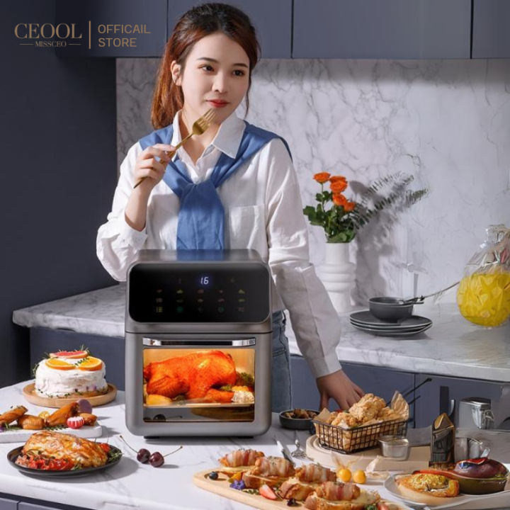 (Preorder)%20CEOOL%20Airfryer,%20multi-purpose%20oil-free%20fryer,%20large%20capacity%2015%20liters%20with%20fryer%20support%20grid,%20hot%20air%20oven,%20electric%20oven%20-%20Image%205