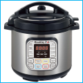 Healthy Pot | Digital 6L Pressure Cooker With Stainless Steel Inner Cooking Pot. 