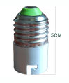 E27 Screw cap to B22 Pin cap lamp holder converter. 