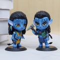 iBis_ 12cm Movie Avatar Water Way Action Figure Set (2 pcs) Jake and Neytiri Computer Ornament. 