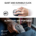 🖱️Silent Wireless Mouse [Battery Level Visible] 🔕 Slim & Rechargeable 🔋🖱️. 