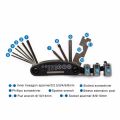 Bike Repair Tool Kit, Bicycle Repair Tool Kit Multifunction Puncture Repair Kit Fix Tool with Patch Kit and Tire Levers. 