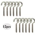 Heavy Duty Screw Hook Ceiling Hook - 12pcs. 