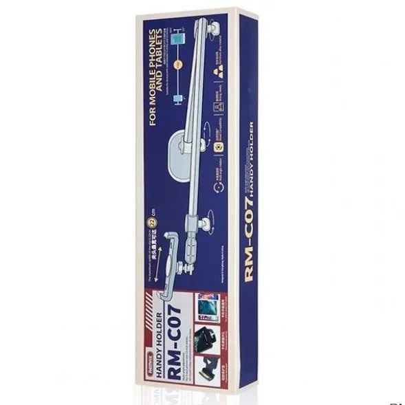 "Streamlined Convenience Redefined: The Versatile REMAX RM-C07 Handy Holder for Mobile Devices and Tablets, Ideal for Any Situation"