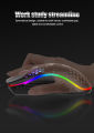 DIVIPARD OP-50 colorful luminous RGB mouse business office aggravated 4D lightweight mouse. 