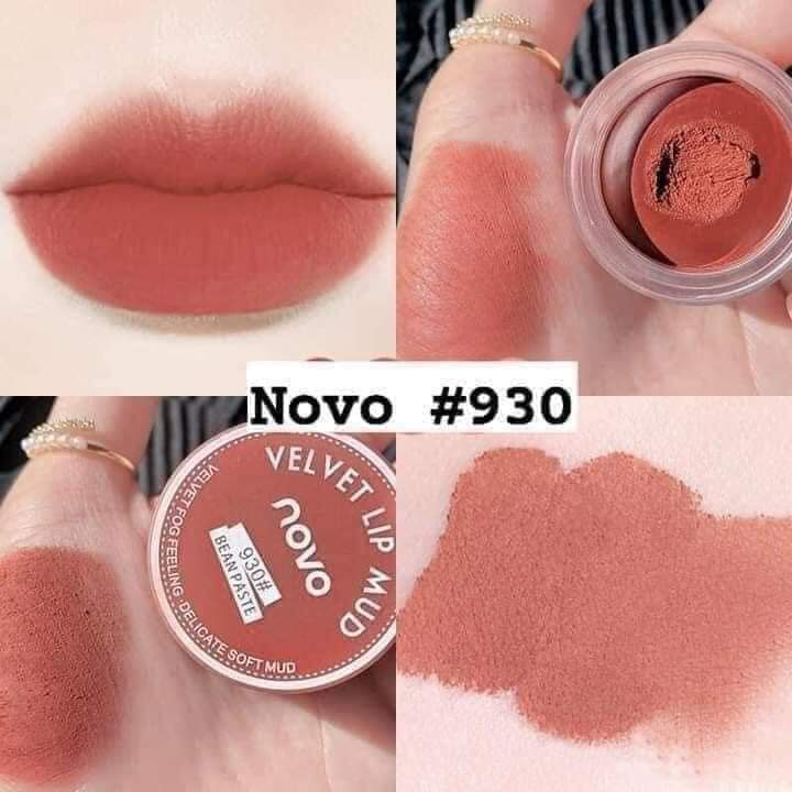 novo%20Velvet%20Lip%20Mud%20no.930%20Bean%20Paste%20-%20Image%204