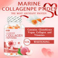 ဋ (30 tablets) VTEAY Collagen Gummy, white skin, peach flavor, marine collagen peptide gummy, MARINE COLLAGEN PEPTIDES. 