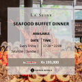 LOTTE HOTEL Buffet Restaurant "Seafood Buffet Dinner at La Seine"_Featuring finest and freshest quality Seafood on Ice ranging from Lobsters, Oysters to Tuna, Salmon and many more variety of dishes. 