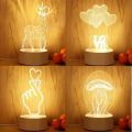 3D Creative visualization lamp. 
