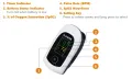 Leadtek Fingertip Pulse Oximeter (8D01B, 8D01C). 