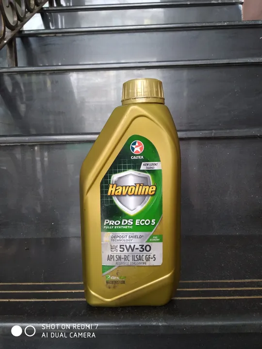 Havoline%20Pro%20DS%20Fully%20Synthetic%20ECO5%20Engine%20Oil%20SAE%205W-30%20SN%20-%201%20Liter%20-%20Image%203