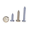 10 x ⁵/₈" (#M4.8 x 16mm) ခေါင်းလုံးအနှုတ်စကူ High Quality Slotted Pan Head Self Tapping Screw (Stock Limited). 