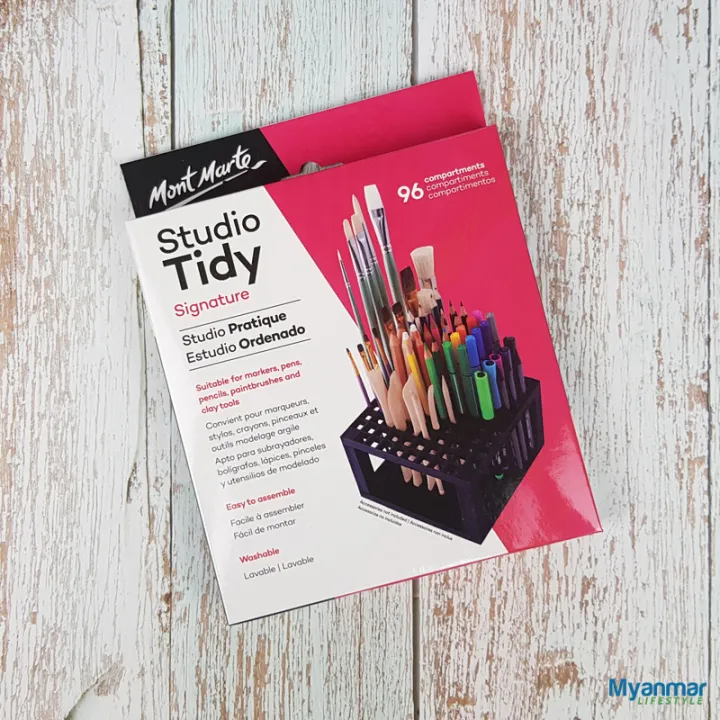 Paintbrush%20and%20Pencil%20Holder%20%E2%80%93%2096%20regular%20compartments%20%E2%80%93%20Mont%20Marte%20%E2%80%93%20Studio%20Tidy%20-%20Image%202