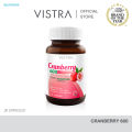(Preorder)VISTRA Cranberry 600 - Vistra Cranberry 600 (cranberry extract) (30 pills). 