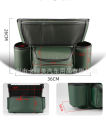 Car storage bag center console armrest box multi-functional isolation block bag storage bag Napa leather car interior storage. 