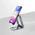 UGREEN ---PHONE HOLDER WITH ROLLER NEW(FLODABLE MULTI-ANGLE PHONE STAND)Mobile Phone Stand Holder, Lazy,phone holder stand,Adjustable Phone Holder ,Tablet Universal Mobile Phone Holder ,360 Degree Long Arm, TikTok Stand Live Stand Holder for iphone 11.iph. 
