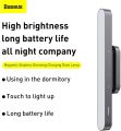Baseus Magnetic LED Light Bar, Dimmable Table Desk Lamp with Touch Control, Rechargeable Study Light with 3 Modes, Under Cabinet Lights Battery Operated for Kitchen Reading Wardrobe Cupboard. 