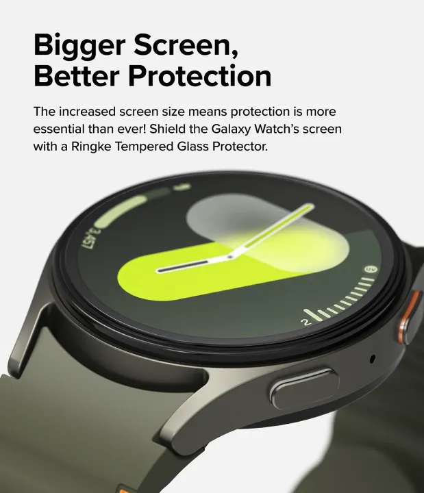 (Preorder)Ringke%20Screen%20Protector%20for%20%5BSamsung%20Galaxy%20Watch%207%2040mm%5D%20Clear%20Scratch-resistant%20Tempered%20Glass%20-%20Image%203